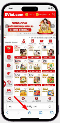 Hướng dẫn tải app SV66 cho điện thoại IOS và Android 12 Chọn link tải app cho IOS